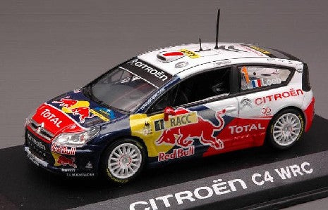 CITRO╦N C4 WRC RALLYE DE CATALOGNE 2009 - LOEB / ELENA 1/43