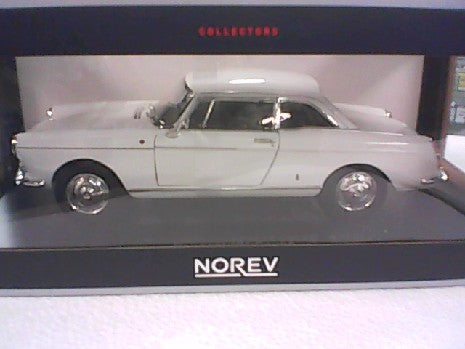 PEUGEOT 404 COUP╔ 1967 BLANC 1/18