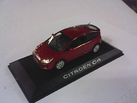 CITROEN  C4 COUPE ROUGE 2008 1/43