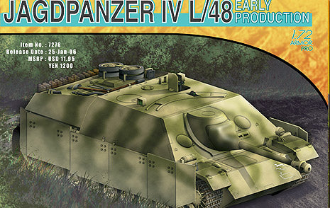 JAGDPANZER IV L/48 EARLY PROD. 1/72