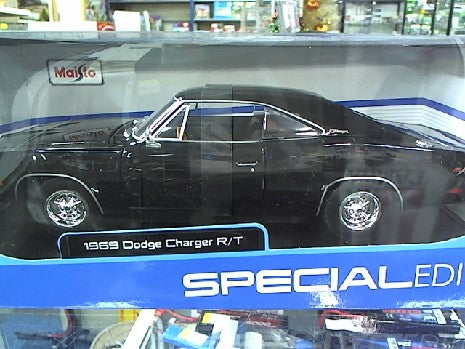 DODGE CHARGER R/T 1969 NOIR 1/18