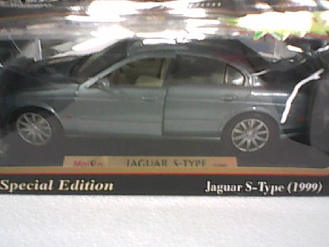 JAGUAR S TYPE BLEU 1/18