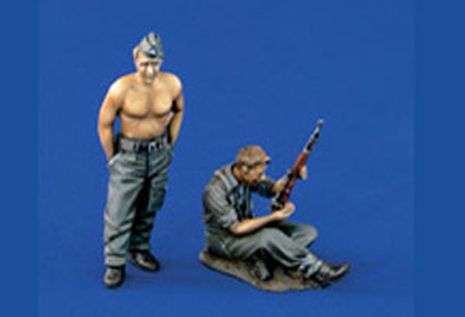 ALLEMAND AU REPOS WW2