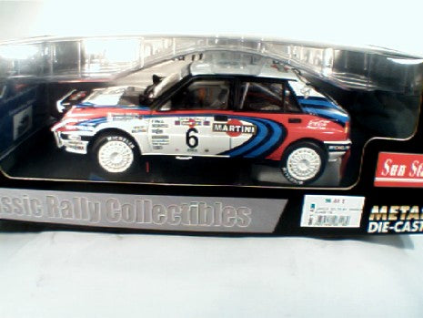LANCIA DELTA 8V KANKKUNEN 1ER KENYA 1991 1/18