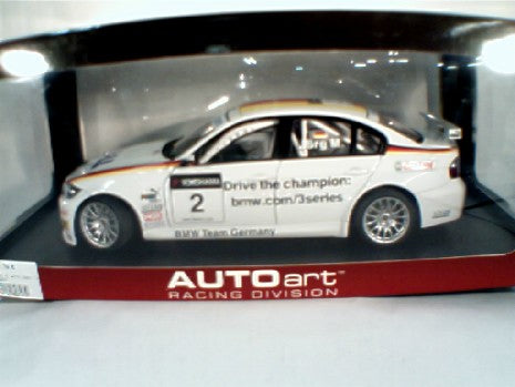 BMW 320 SI WTTC 2007 1/18 ALLEMAGNE J.MULLER