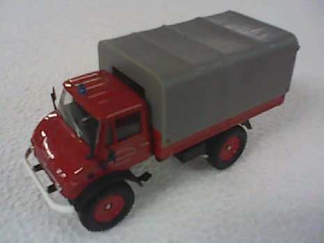 MERCEDES UNIMOG 416 DEVIDOIR AUTOMOBILE FEUX DE FORET 1963 1/43