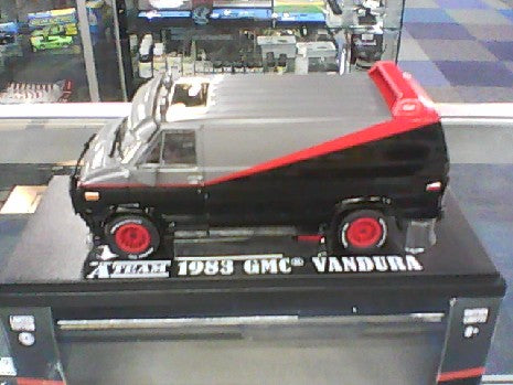 VAN AGENCE TOUS RISQUES GMC - VENTURA  1/43