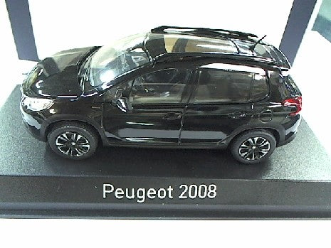 PEUGEOT 2008 GT LINE 2016 PERLA NERA BLACK 1/43