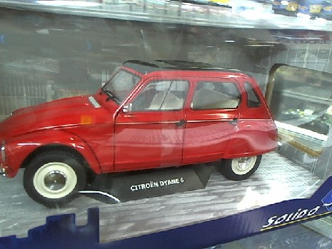 CITROEN DYANE 6 1967 ROUGE CORSAIRE