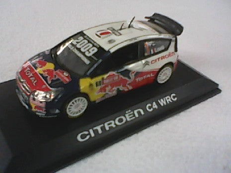 CITROEN C4 WRC WINNER RALLYS GB 2009 LOEB ELENA 1/43