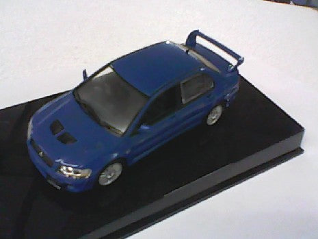 LANCER EVO VII BLEU