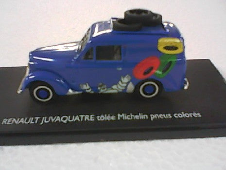 RENAULT JUVAQUATRE TOLE╔ MICHELIN PNEUS COULEUR