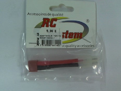 ADAPTATEUR TAMIYA MALE/DEAN'S FEMELE