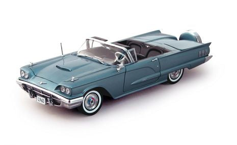 FORD THUNDERBIRD CAB.1960 BLEU 1/18