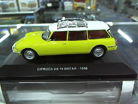 CITROEN DS 19 BREAK 1960 JAUNE 1/43