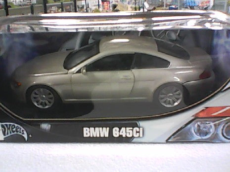 BMW 645 CI ARGENT 1/18