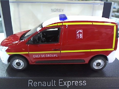 RENAULT EXPRESS 2021 POMPIER CHEF DE GROUPE 1/43