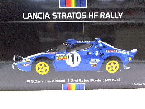 LANCIA STRATOS MC 1980 #1 DARNICHE/MAHE 1/18