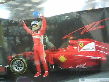 FERRARI F2012 VICTOIRE AU GP DE MALAYSIE ALONSO 1/18
