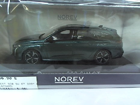 PEUGEOT 308 SW GT 2021 AVATAR BLUE 1/43