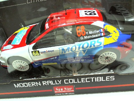 CITROEN XARA WRC 68  MULLER/MONDESIR ALSACE 2010 1/18