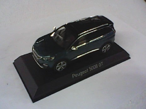 PEUGEOT 5008 GT 2016 BLEU TOIT NOIR
